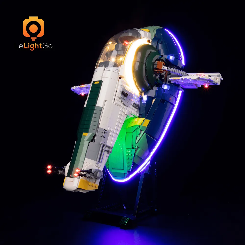 LeLightGo LED kit for LEGO 75409 Jango Fett's Firespray-Class Starship