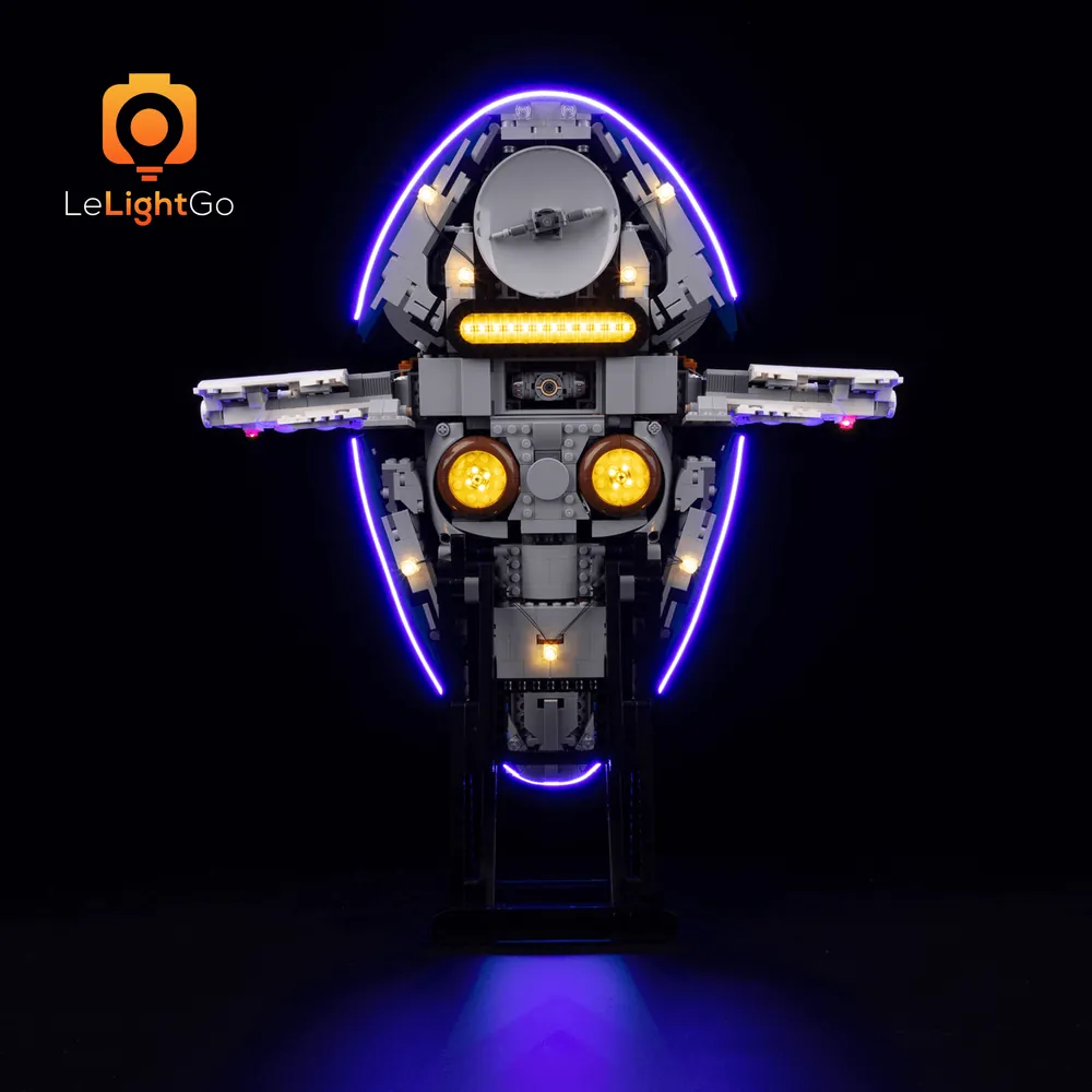 LeLightGo Remote+Sound LED kit for LEGO 75409 Firespray-Class