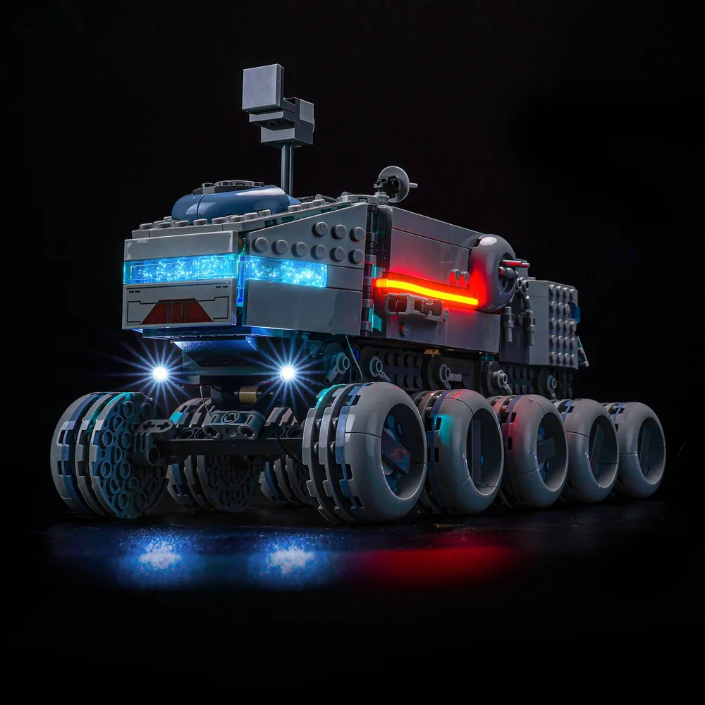 BrickBling LED kit for LEGO 75413 Republic Juggernaut with modular micro-LEDs