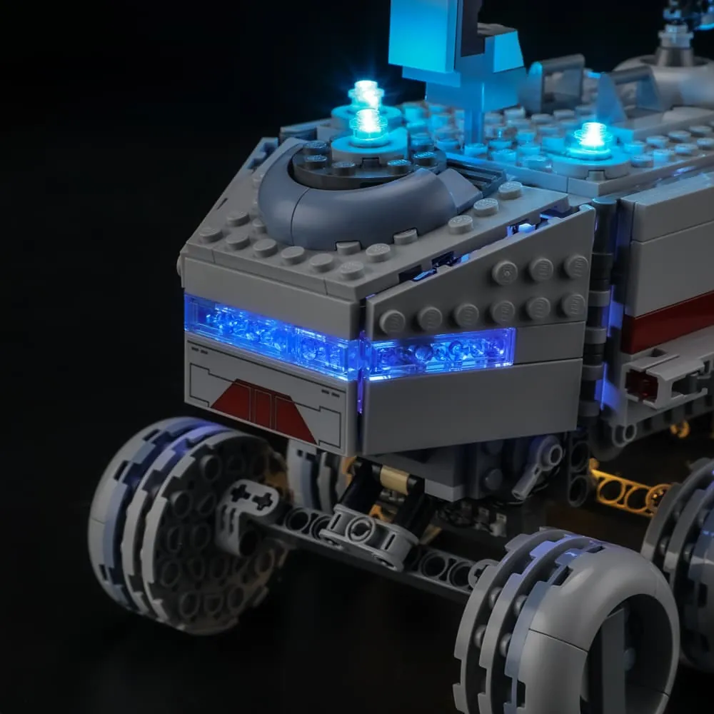 Briksmax 2.0 LED kit for LEGO 75413 Republic Juggernaut overall glow