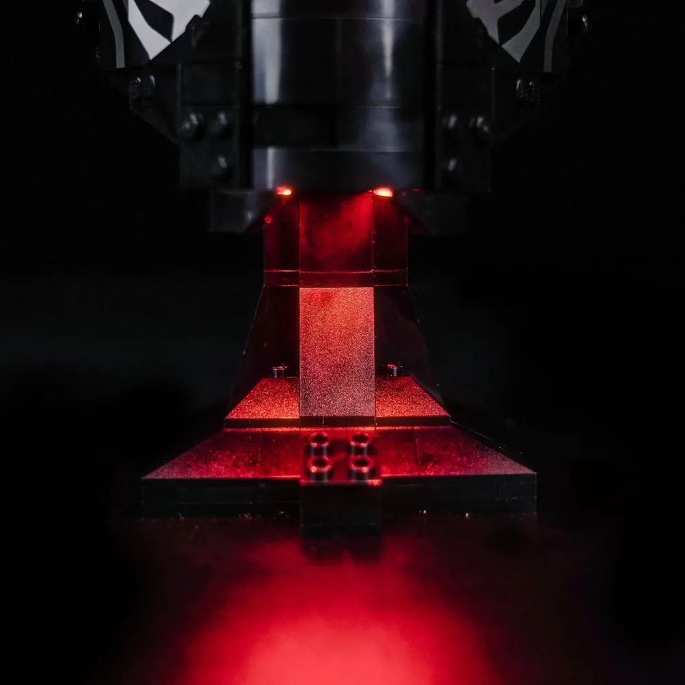 BrickBling light control variant for LEGO Star Wars Kylo Ren Helmet