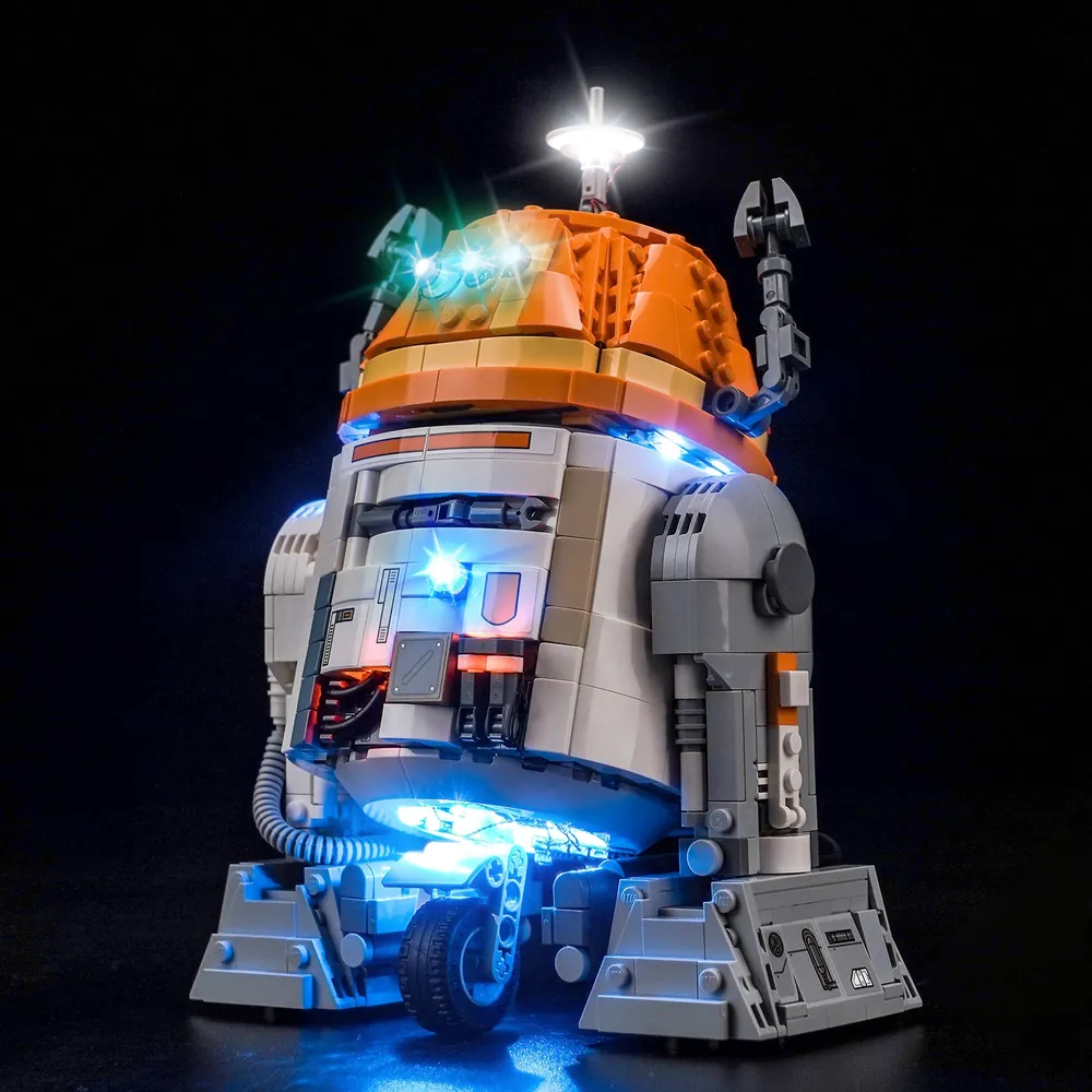 BrickBling LED kit for LEGO Chopper 75416 with classic and remote versions