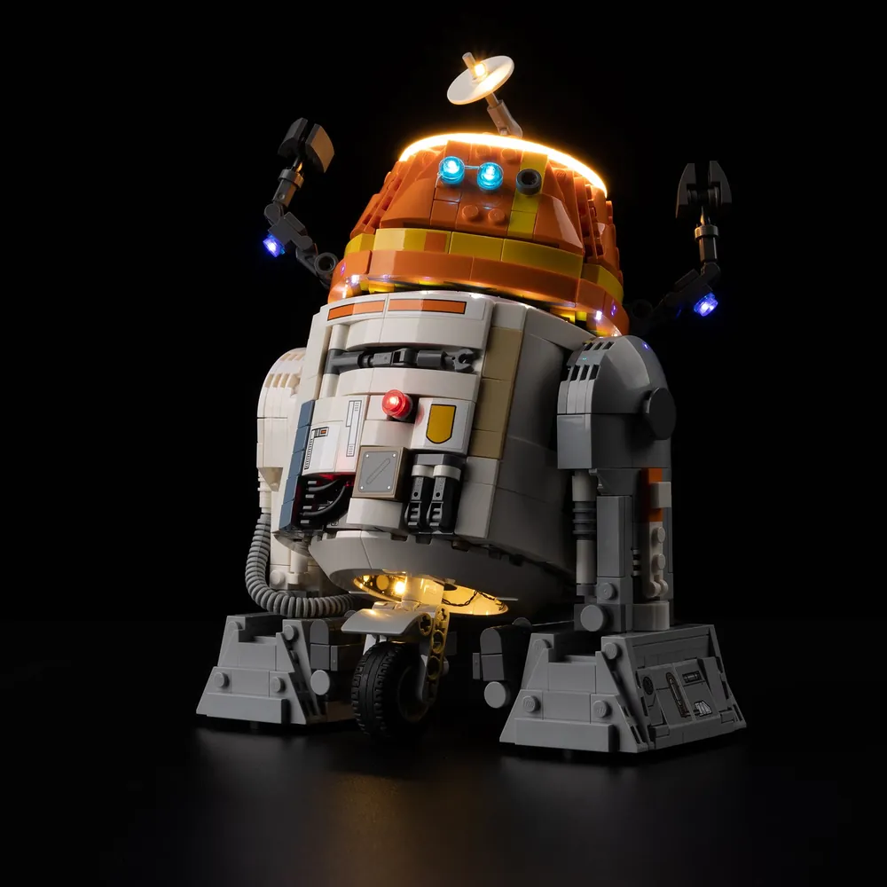 Game of Bricks LED kit for LEGO Chopper 75416 with sound option