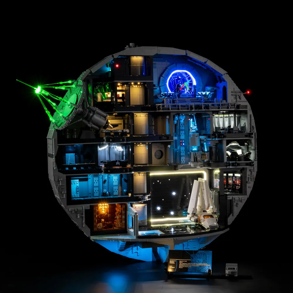 Game of Bricks LED kit for Death Star 75419 with expansion boards