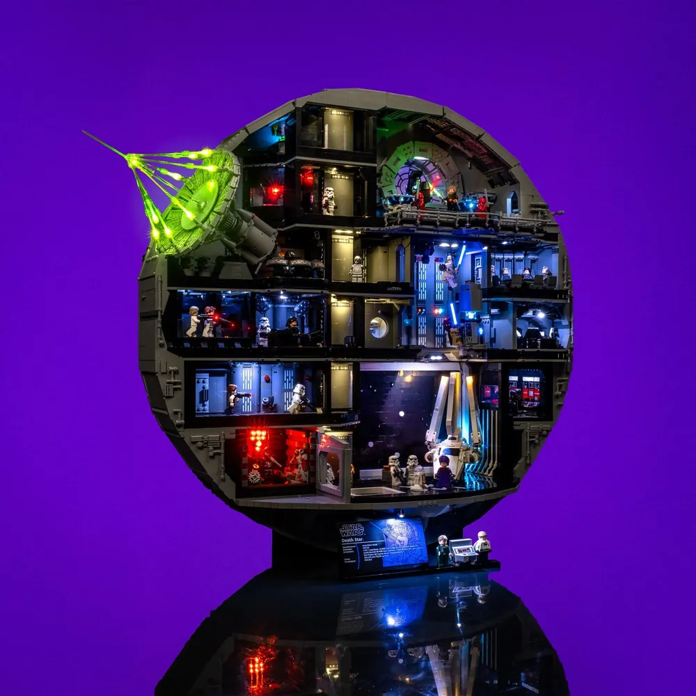 Light My Bricks LED kit for LEGO Death Star 75419 premium