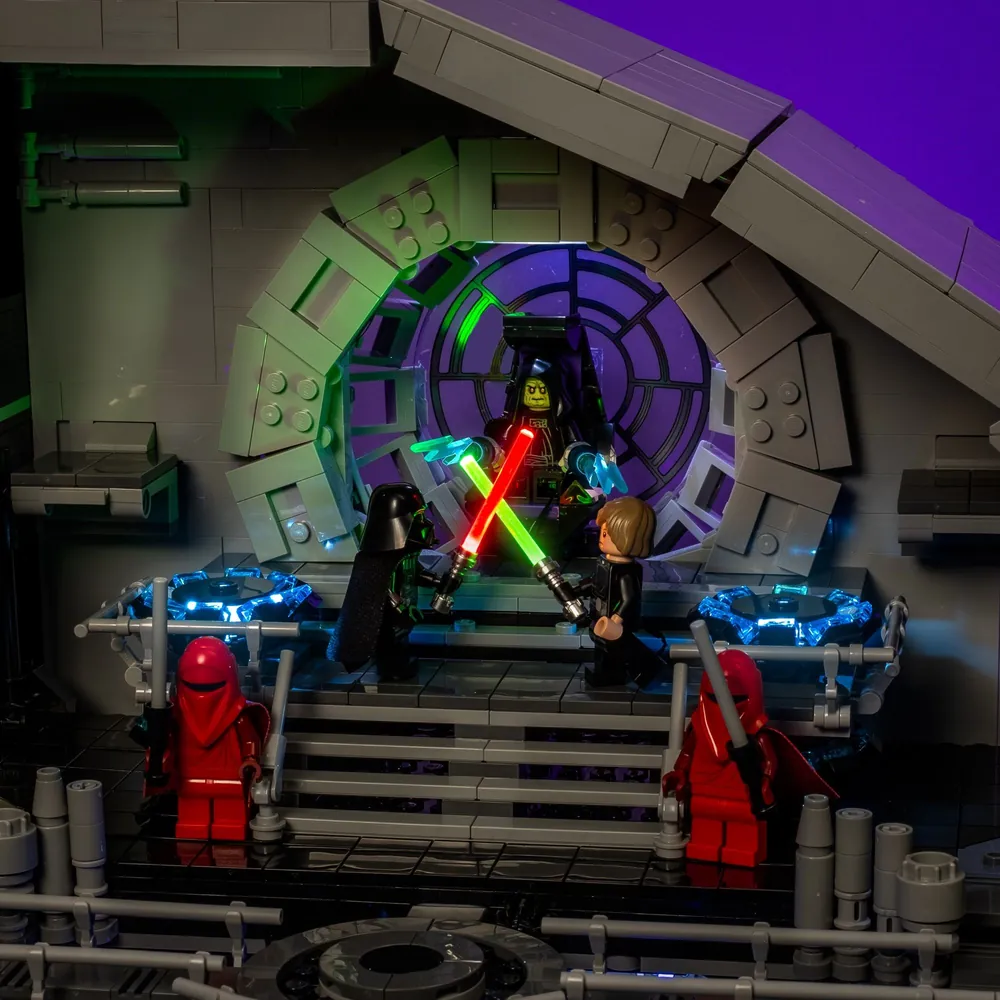 High-end LED kit for Death Star 75419 from Light My Bricks