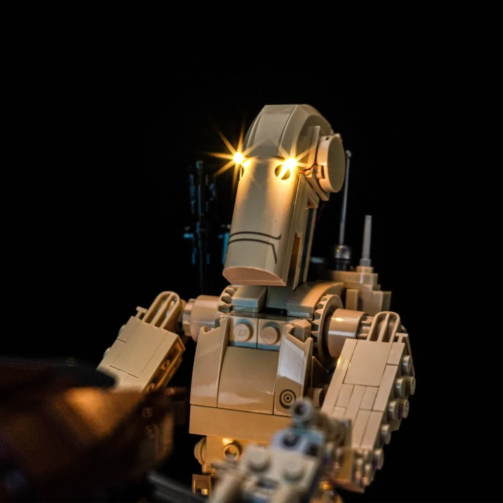 BrickBling light kit remote control variant for LEGO 75428