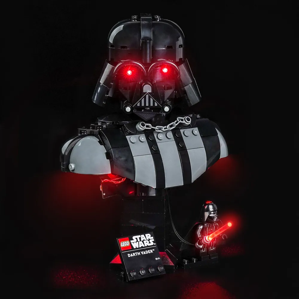 BrickBling modular micro-LED kit for LEGO Darth Vader Bust 75439