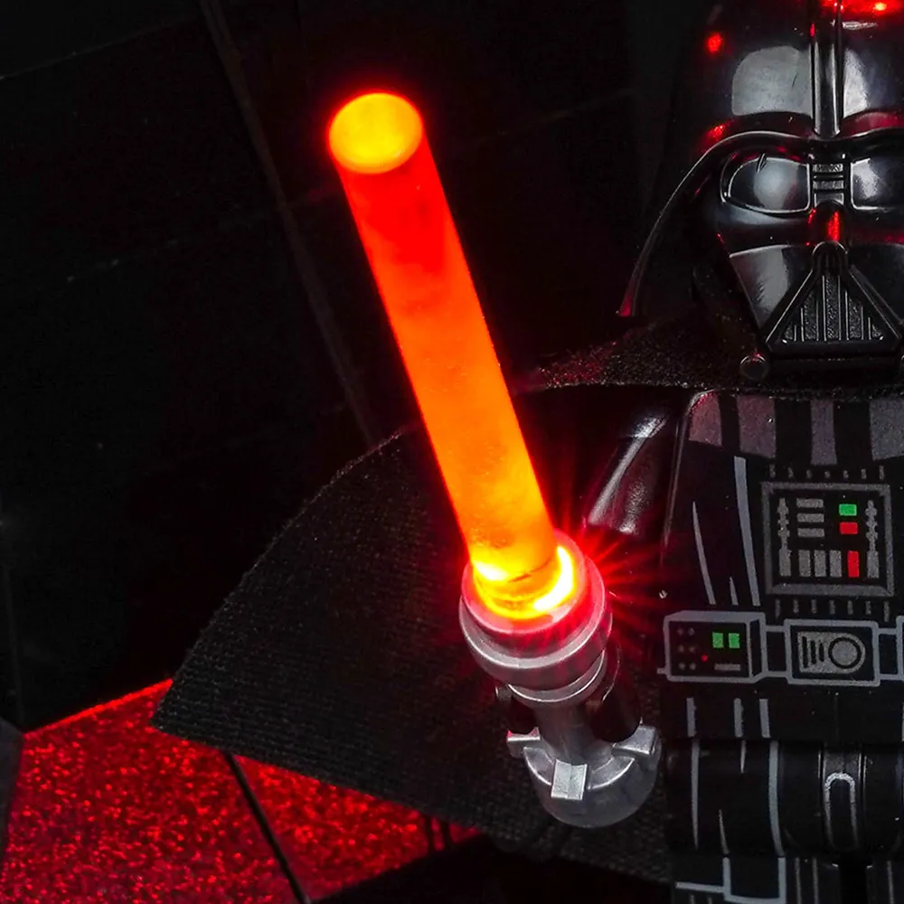 BrickBling remote control option for Darth Vader Bust 75439