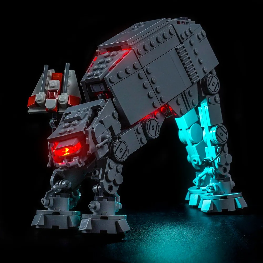 BrickBling AT-AT 75440 full walker glow
