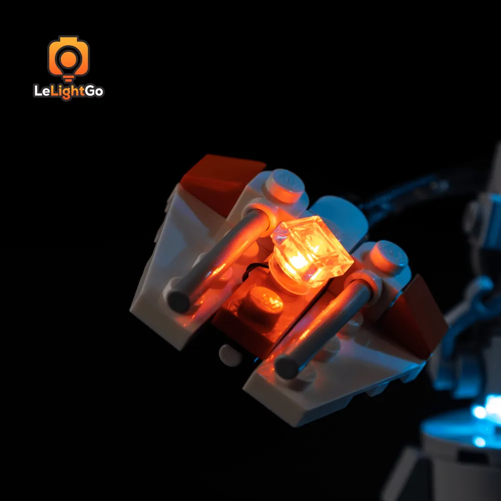 LeLightGo AT-AT 75440 overall lighting effect