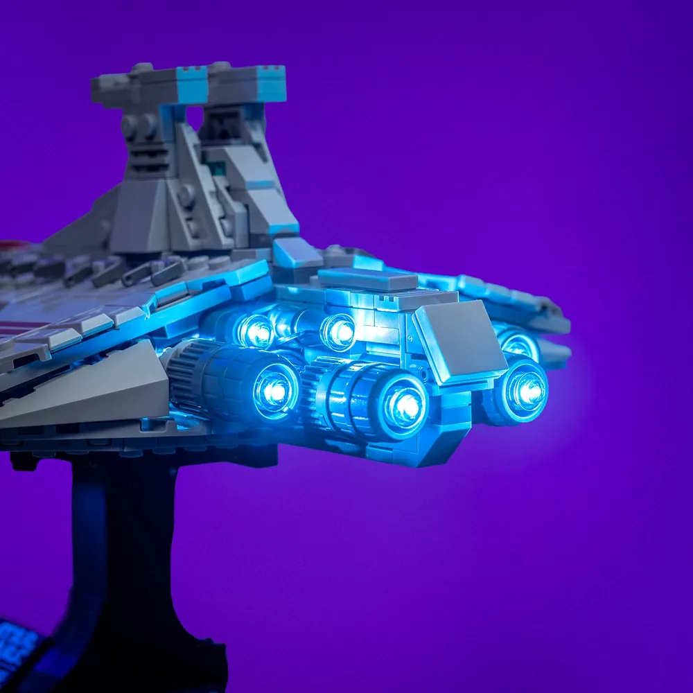 LightMyBricks detailed wiring on Venator cannon