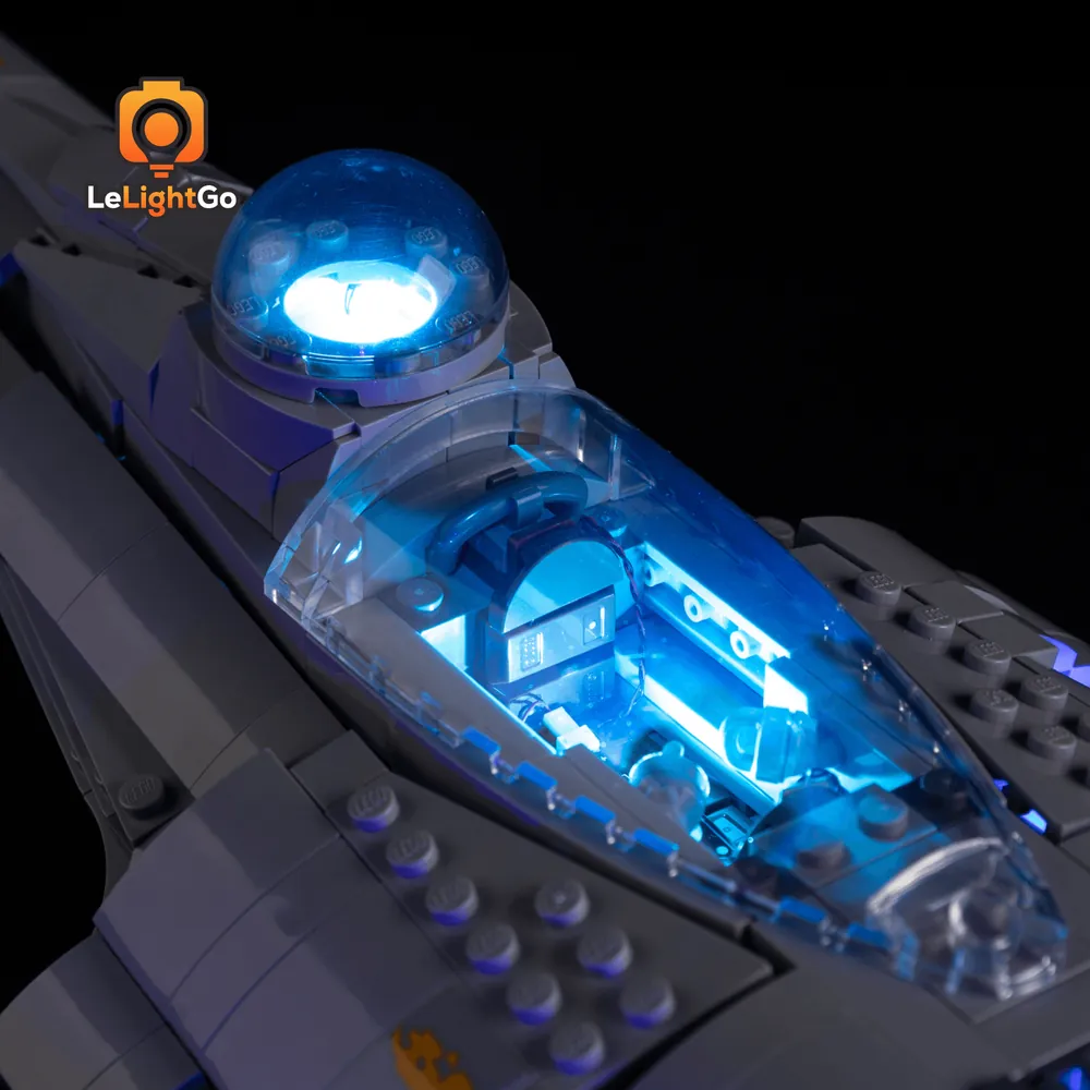 LeLightGo touch control variant for LEGO 75442