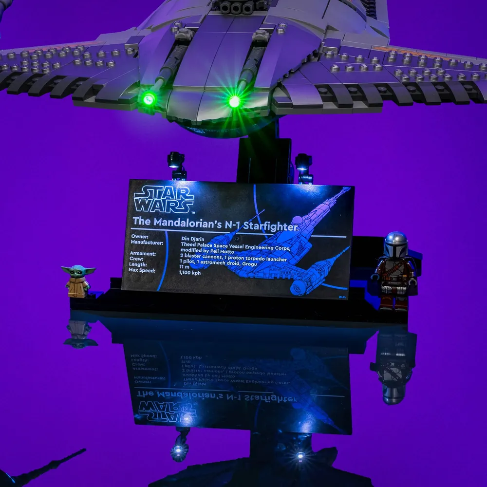 LightMyBricks premium detail for LEGO 75442