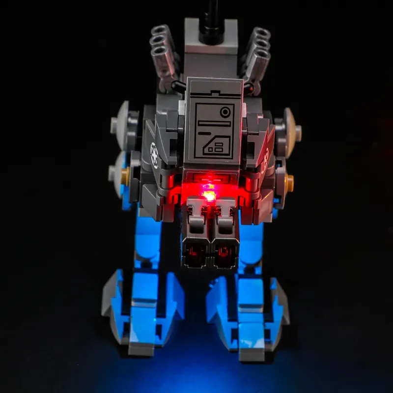AT-RT Attack 75444 with Lightailing lights illuminating minifigures
