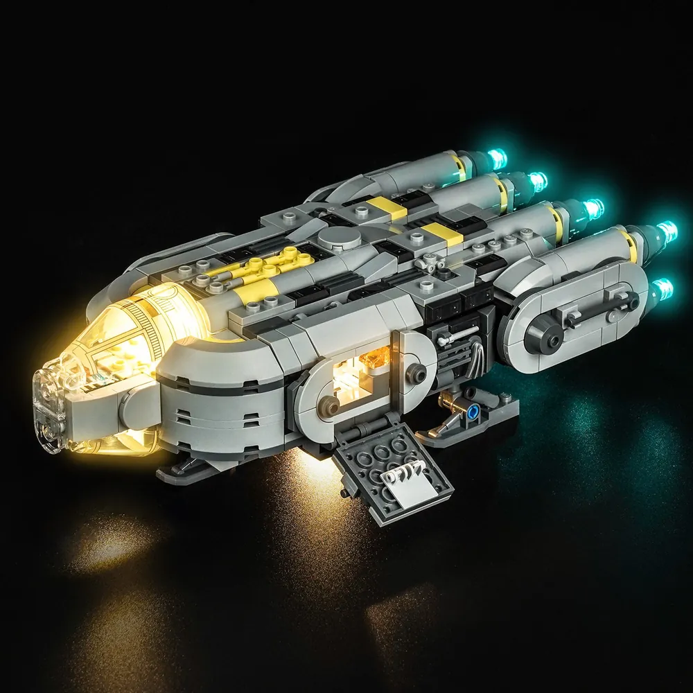 BrickBling LED kit for LEGO Anzellan Starship with remote control