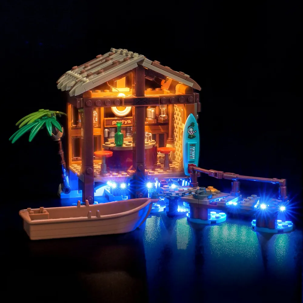 BrickBling light kit for LEGO One Piece Windmill Village Hut 75636