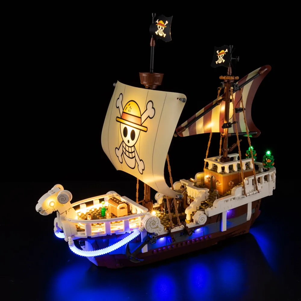 Game of Bricks LED kit for LEGO Going Merry 75639 with expansion boards
