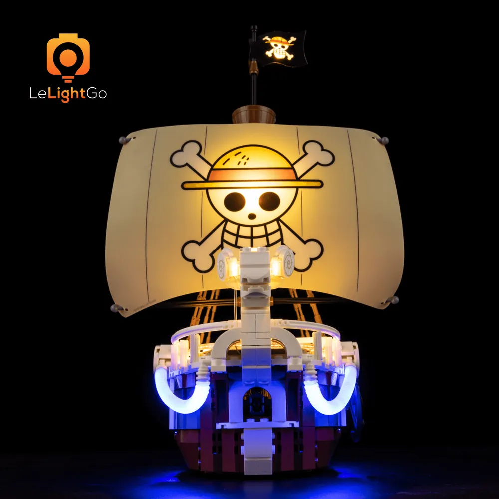 Micro-LED lighting for LEGO 75639 Going Merry by LeLightGo