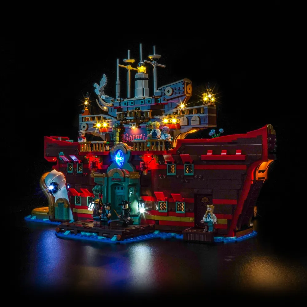 BrickBling LED kit for LEGO Baratie with remote control option