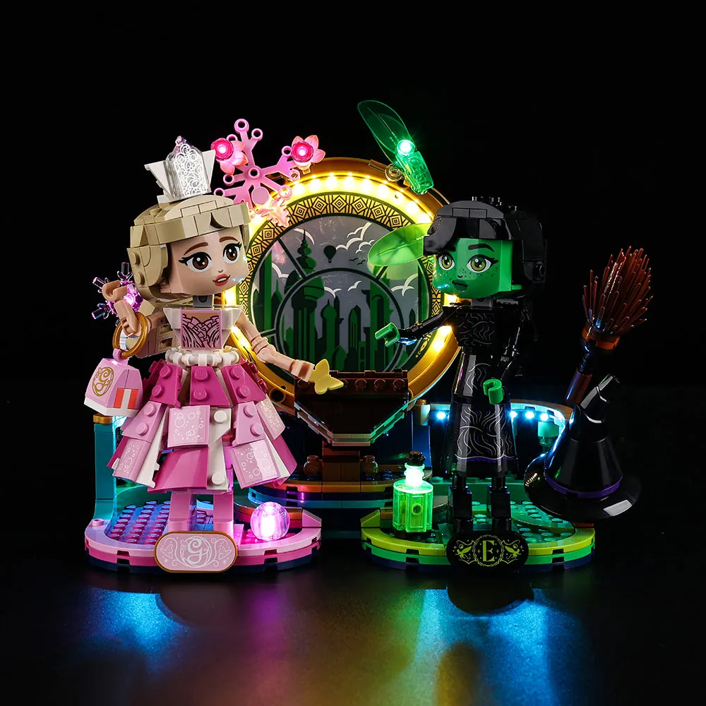 Game of Bricks light kit for LEGO Elphaba & Glinda Figures 75682