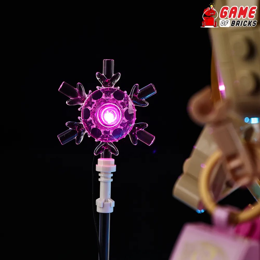 Game of Bricks LED glow on LEGO Wicked Emerald City