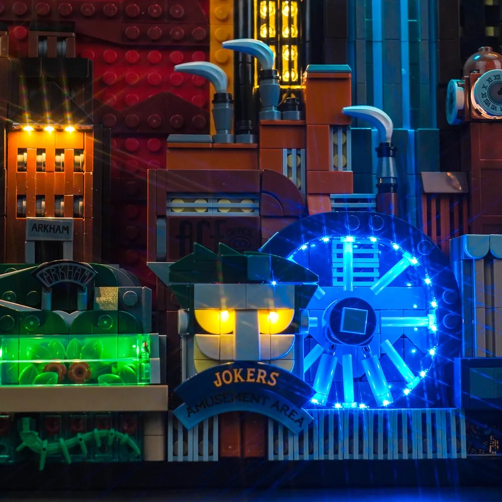 BrickBling remote control variant for LEGO 76271 Gotham City