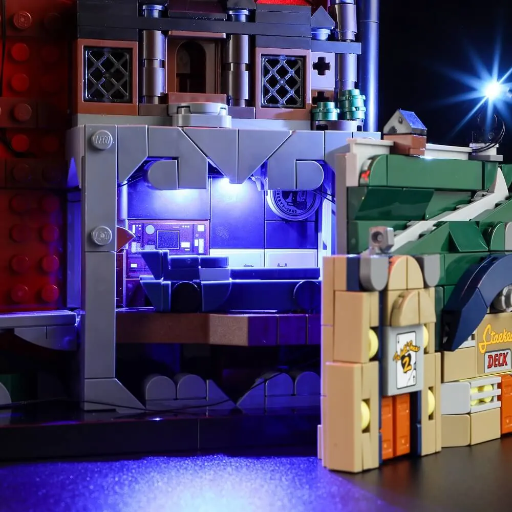 Lightailing lighting for LEGO 76271 Gotham City skyline