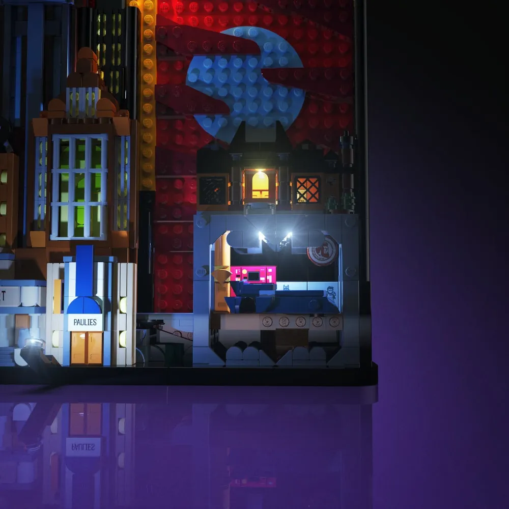 Light My Bricks lighting for LEGO 76271 with premium feel