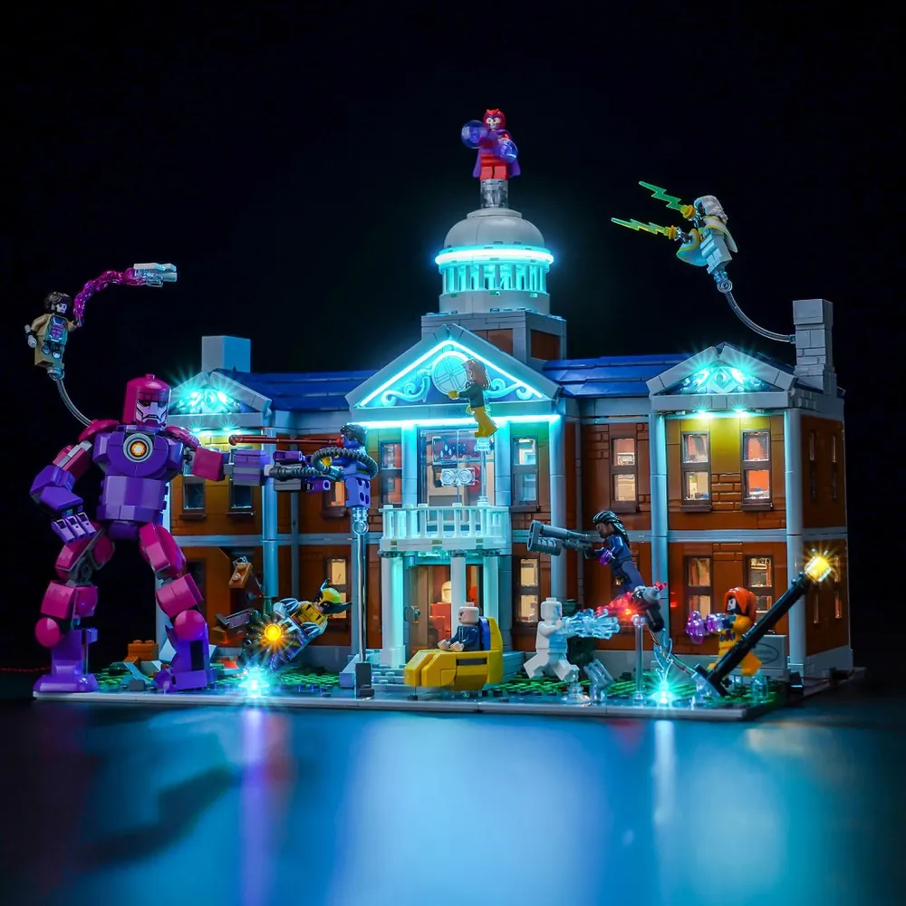 BrickBling LED kit for LEGO X-Mansion 76294 with remote control option