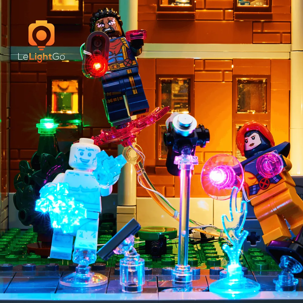 LeLightGo micro-LEDs highlighting the X-Mansion architecture