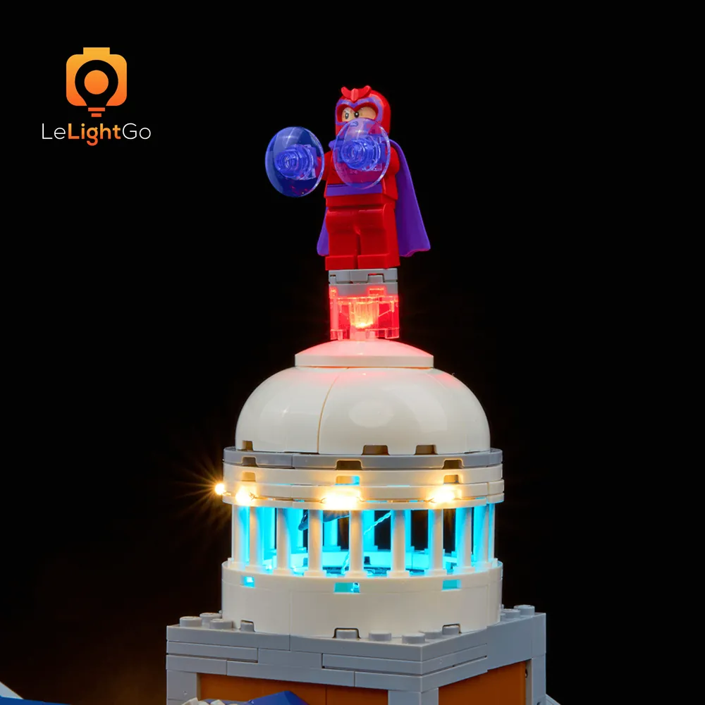 Affordable light kit for LEGO Marvel 76294 by LeLightGo