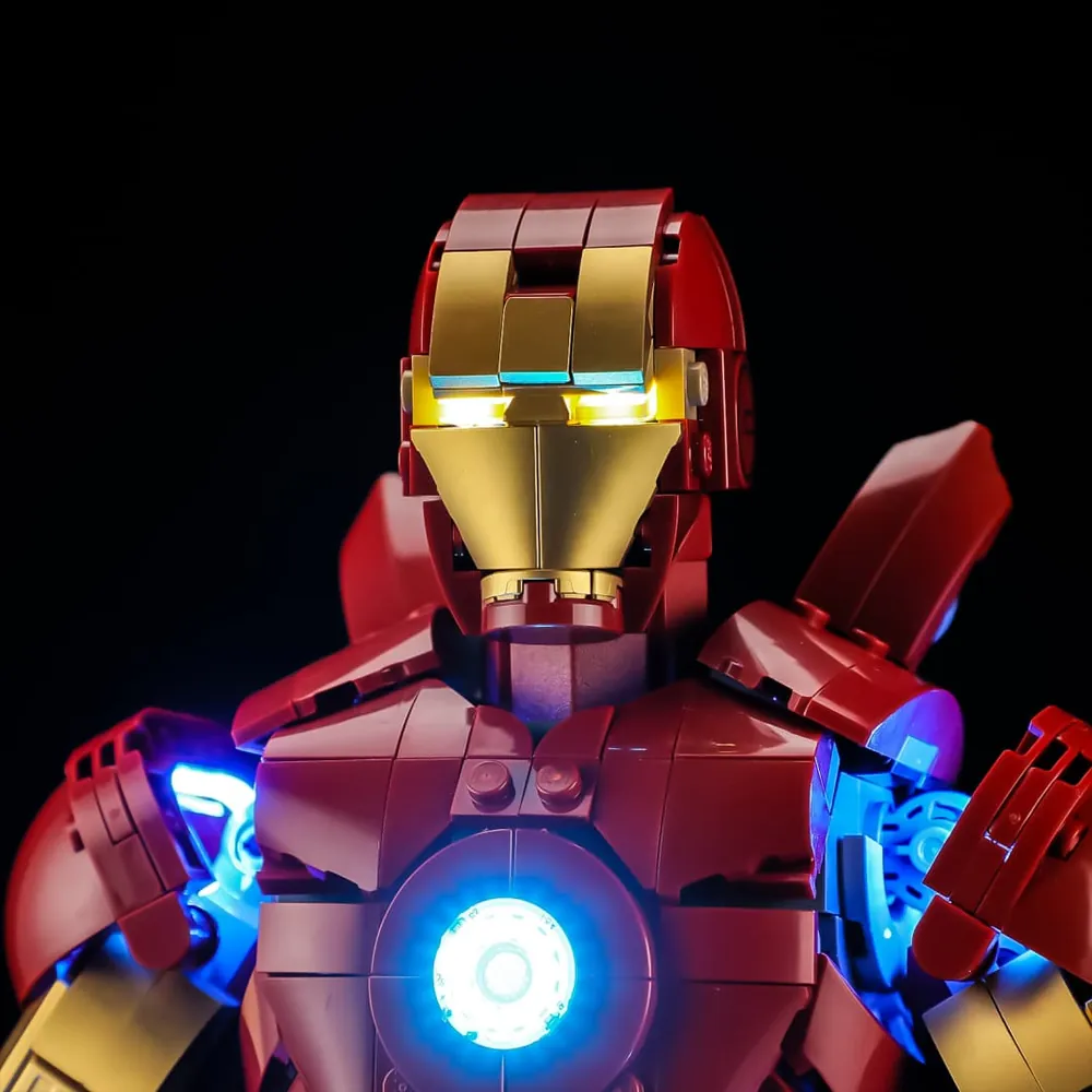 Lightailing integrated harness for Iron Man Mark 3