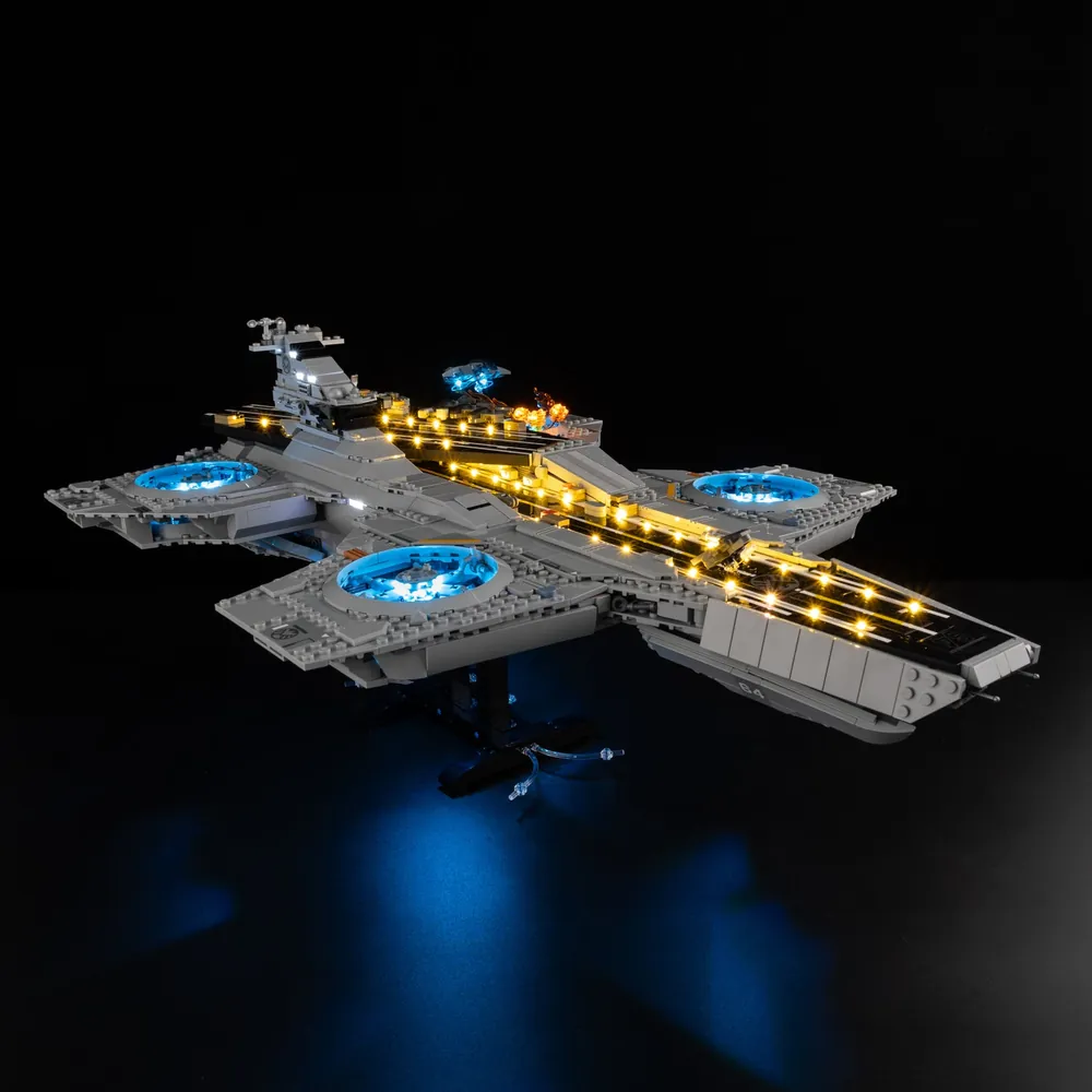 Game of Bricks LED kit for LEGO S.H.I.E.L.D. Helicarrier 76354 with expansion boards