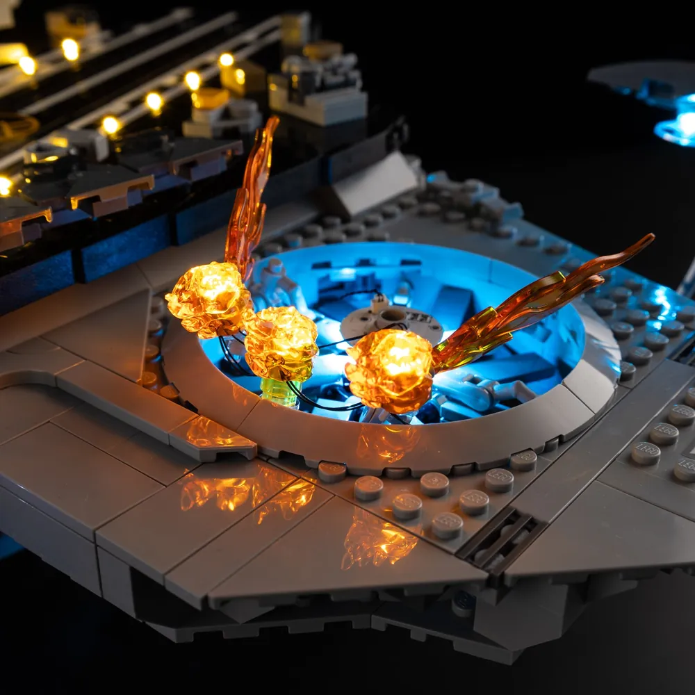 Game of Bricks remote control LED kit for Helicarrier