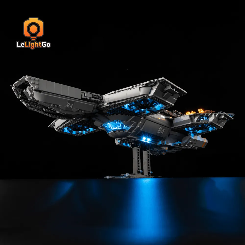LeLightGo micro-LED installation on Helicarrier