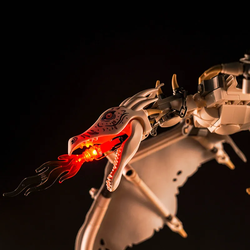 BrickBling light kit for LEGO Gringotts vault interior, micro-LEDs in action