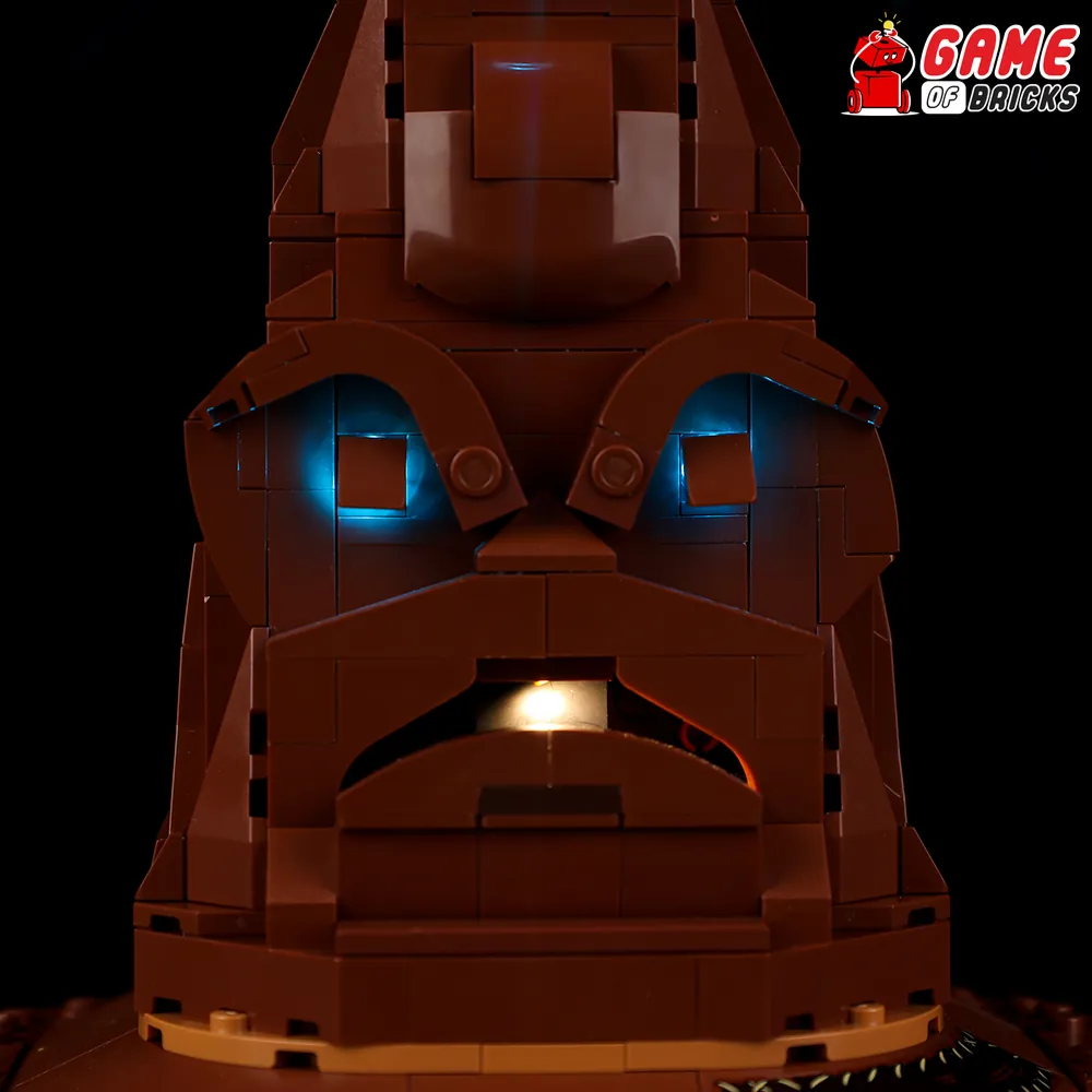 Close-up of modular expansion board on Sorting Hat base