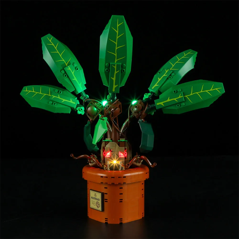 Lightailing LED kit for LEGO Mandrake 76433 with pre-soldered harness