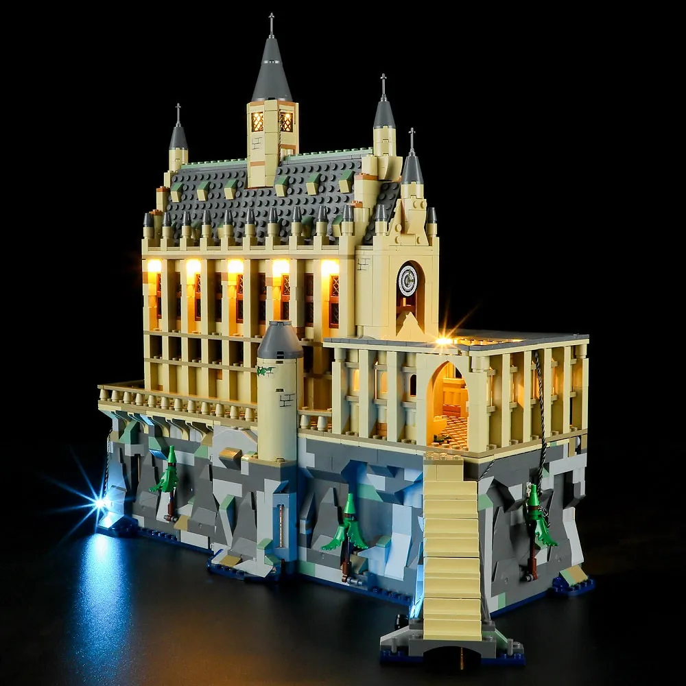 Lightailing LED kit for LEGO Hogwarts Castle Great Hall with integrated harness