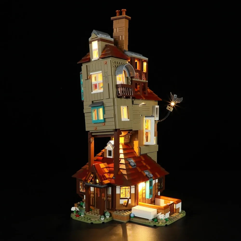 Lightailing LED kit for LEGO Harry Potter The Burrow 76437 with pre-soldered harness