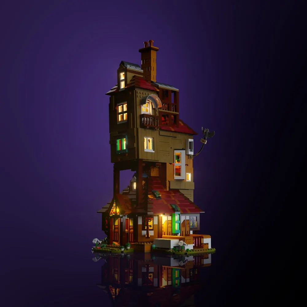 LightMyBricks premium LED kit for LEGO The Burrow 76437