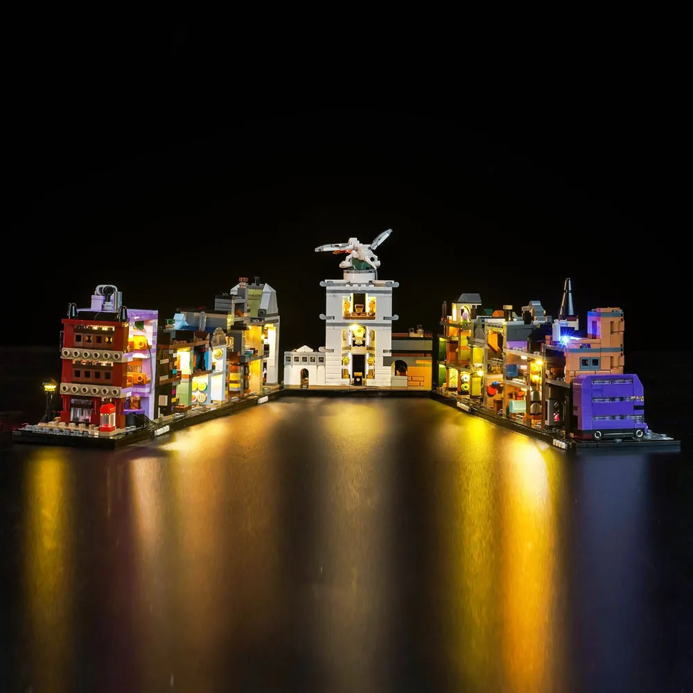 BrickBling Classic Version LED lighting for Gringotts Bank