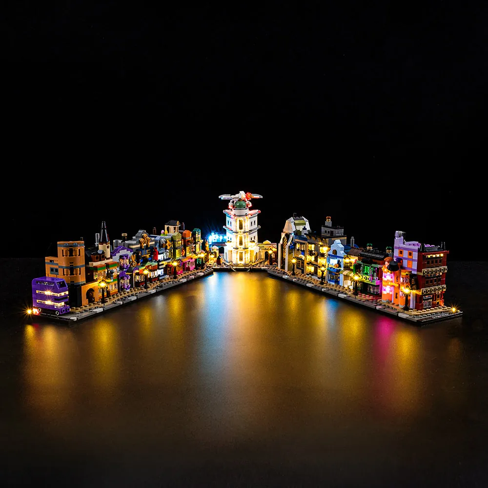 Game of Bricks LED kit for LEGO Diagon Alley 76444