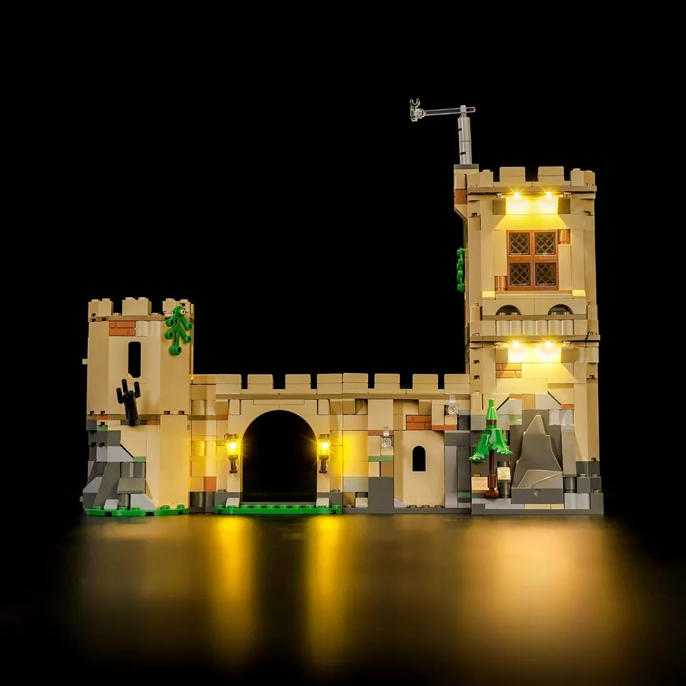 BrickBling light kit for LEGO Hogwarts Castle Flying Lessons 76447 with modular micro-LEDs
