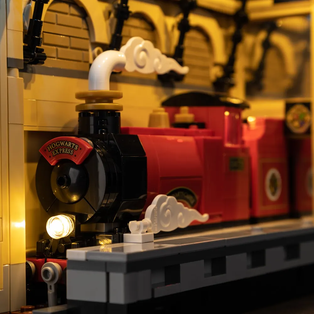 Remote variant of Game of Bricks light kit for 76450