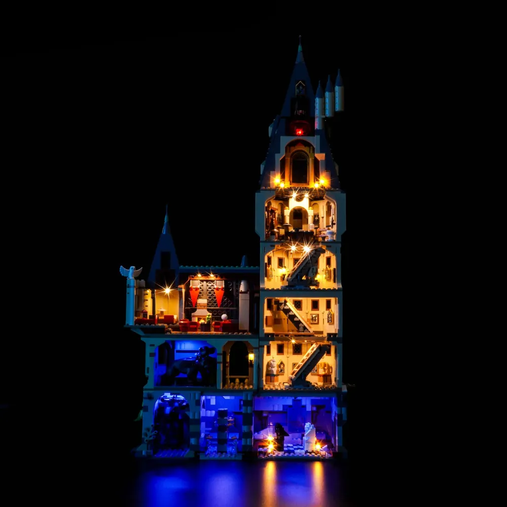BrickBling LED light kit for LEGO Hogwarts Castle Main Tower 76454