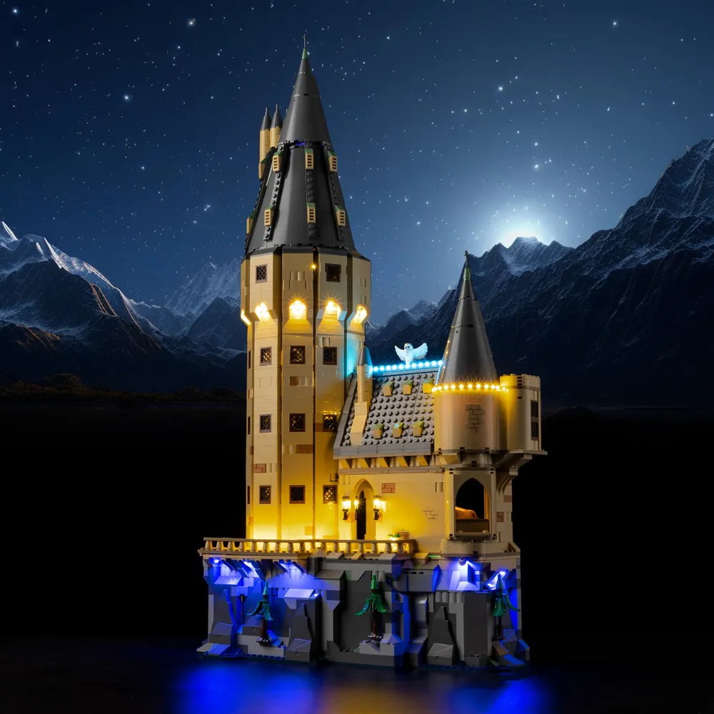Game of Bricks LED kit for LEGO 76454 Hogwarts Main Tower