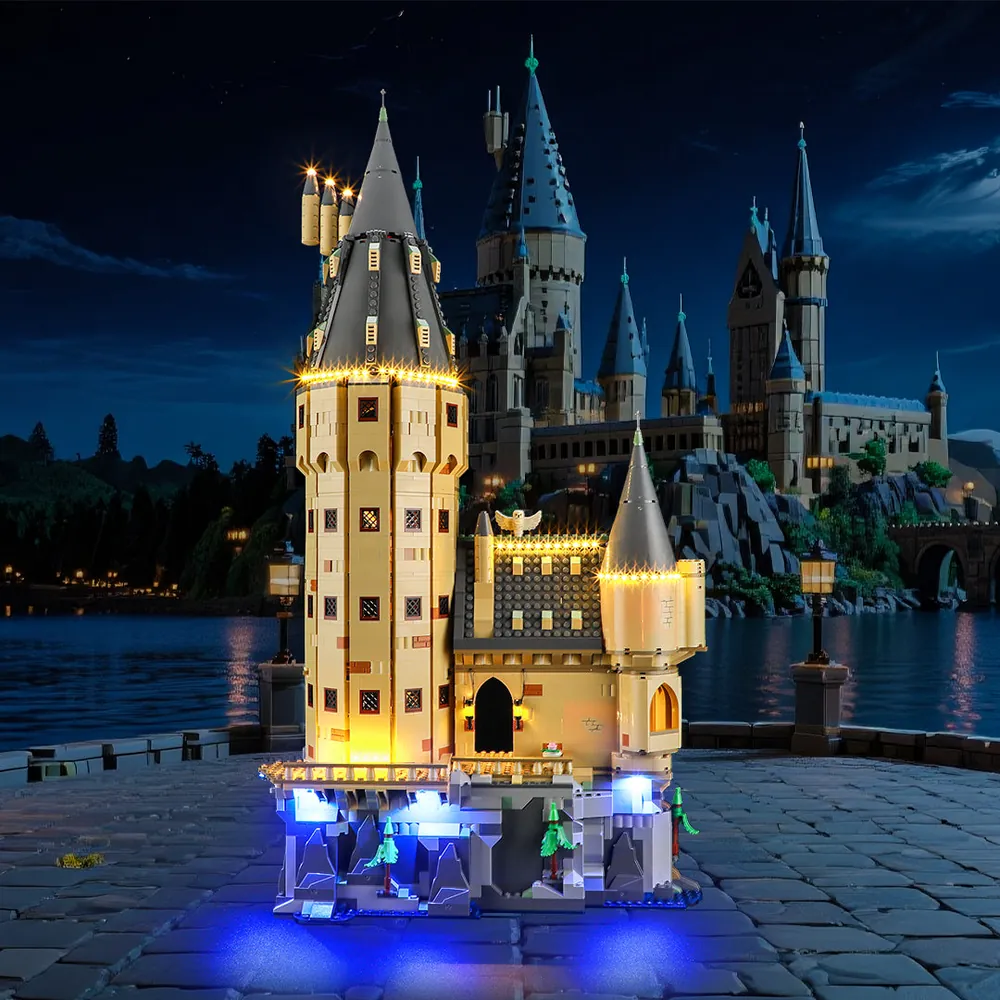 Lightailing LED light kit for LEGO Hogwarts Castle Main Tower 76454