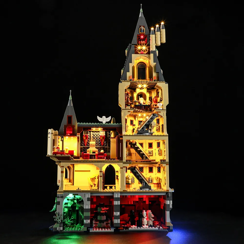 Lightailing standard edition lighting on LEGO Harry Potter set